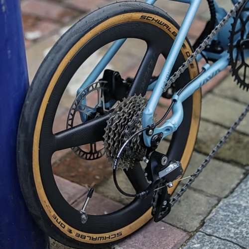 ( Java Neo 改裝專用 ) 新款 SILVEROCK 三刀 桶軸碟剎16吋349 碳纖維輪組 (另外還...