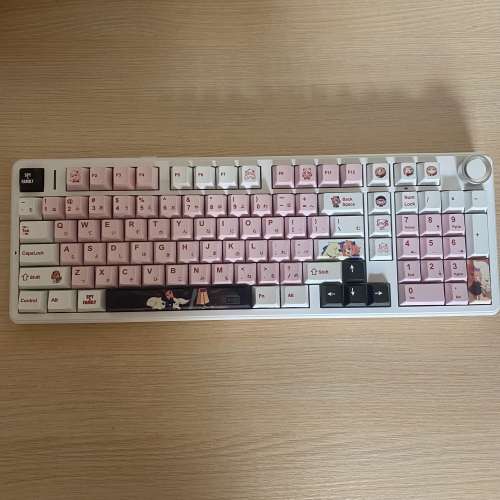 Spy Family 機械鍵盤 狼蛛 AULA F99 pro 黑軸