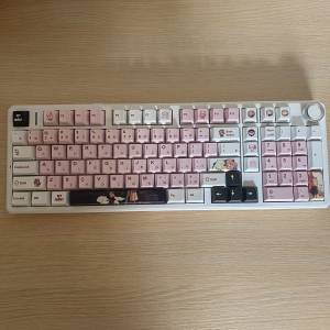 Spy Family 機械鍵盤 狼蛛 AULA F99 pro 黑軸