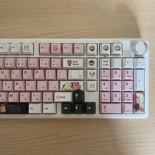 Spy Family 機械鍵盤 狼蛛 AULA F99 pro 黑軸