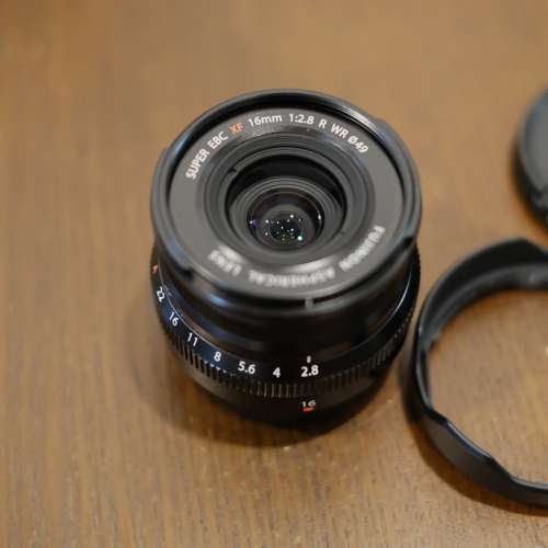 Fujifilm fuji XF 16mm f/2.8 R WR 16/2.8 鏡頭