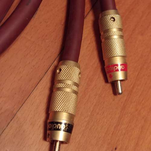 AudioQuest Ruby RCA Cables線聖信号線 2M