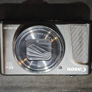 canon SX740 HS 佳能 冇盒冇單冇證 跟2電一充連手繩 送保護套 送記憶卡 功能全正常 ...