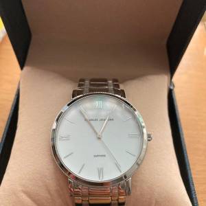 Charles Jourdan SAPPHIRE Watch 白色 男裝 手錶 石英錶