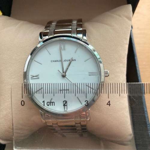 Charles Jourdan SAPPHIRE Watch 白色 男裝 手錶 石英錶