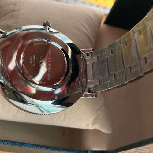 Charles Jourdan SAPPHIRE Watch 白色 男裝 手錶 石英錶