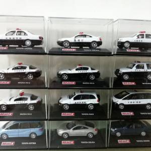 REAL-X系列1/72 比例 合金 警車模型