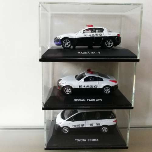 REAL-X系列1/72 比例 合金 警車模型