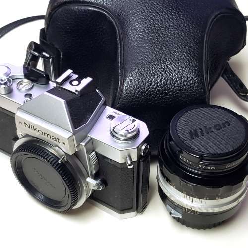 Nikon Nikomat FT2 Nikon Nikkor-S.C Auto 50mm f1.4 Lens
