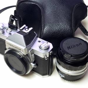 Nikon Nikomat FT2 Nikon Nikkor-S.C Auto 50mm f1.4 Lens