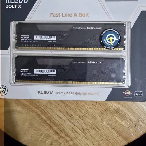 KLEVV Bolt X DDR4 3200 32G KIT (16x2)