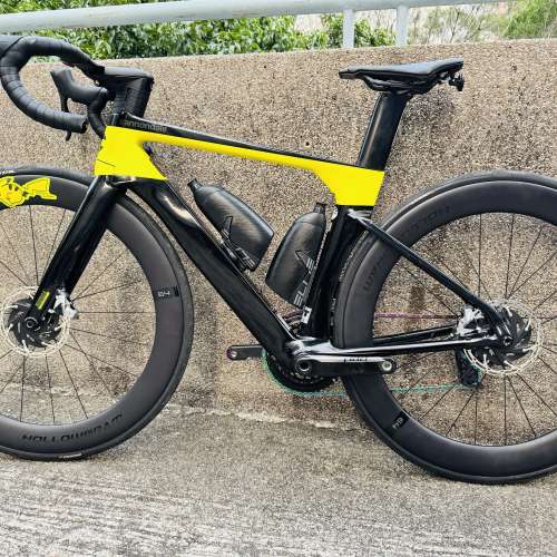旗艦大平放！ Cannondale SystemSix Hi-MOD 51  RED AXS 電動變速 + 左右腳功率計 ...