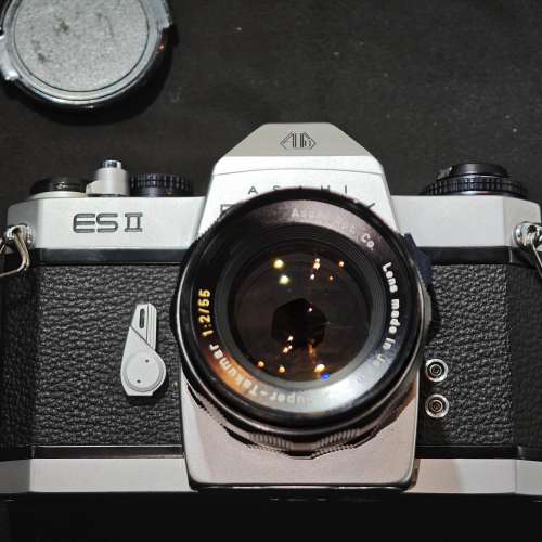 pentax ES II + 55/2 super TAKUMAR M42 賓得 55mm 55  膠片菲林機 Film Camera 送...
