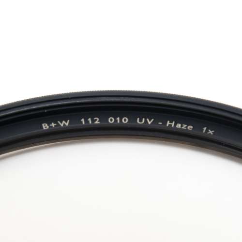 B+W 112 010 UV-Haze 1x F-PRO Filter