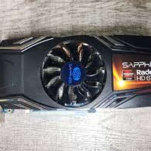 ati  sapphire  hd6780 ddr5 1GB ,不包好壞,清理舊物