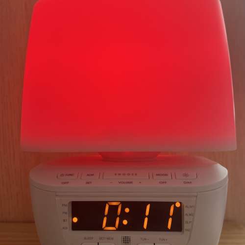 Toshiba TY-HRL50 多功能LED座檯燈連藍牙鬧鐘收音機 clock radio