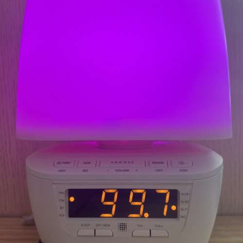Toshiba TY-HRL50 多功能LED座檯燈連藍牙鬧鐘收音機 clock radio