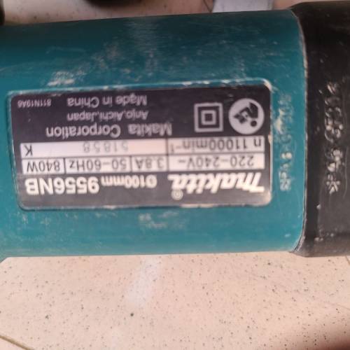 makita 4吋 角磨機