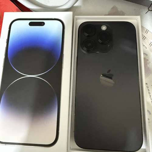 iPhone 14pro 128gb,港行雙卡極新，電池健康度86，所有功能正常！