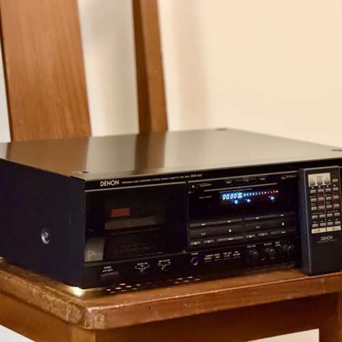 出售天龍cassette deck －部，可著機，唔夠力行帶，當壞機賣，有遙控，外觀新淨，有...