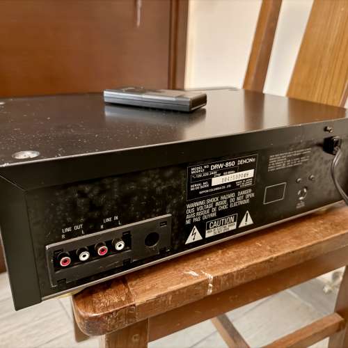 出售天龍cassette deck －部，可著機，唔夠力行帶，當壞機賣，有遙控，外觀新淨，有...