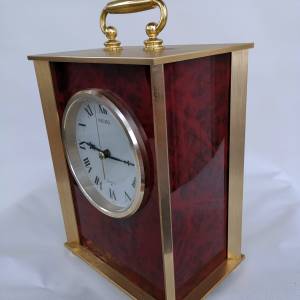 Seiko 精工實心黃銅檯鐘