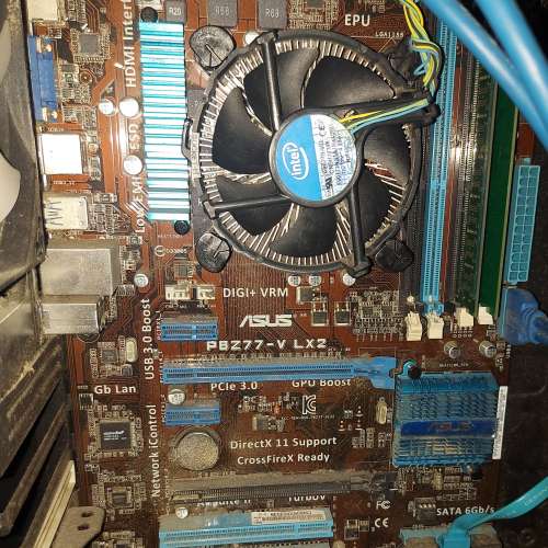 ASUS P8Z77-V LX2 socket 1155 ATX Motherboard + 背板