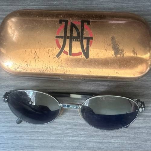 經典Jean Paul GAULTIER 58-5104橢圓形墨鏡連盒