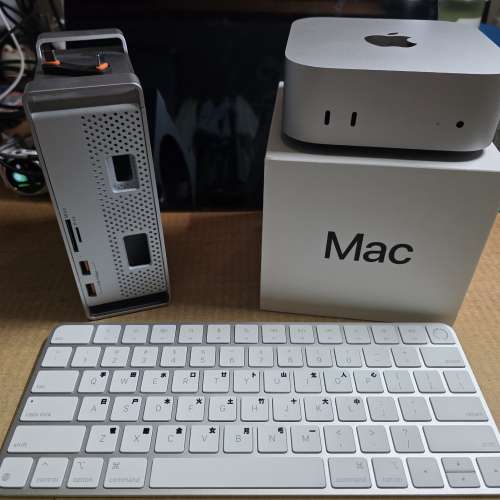 Mac mini m4 16+256 99%新 連 精妙鍵盤(touch ID)
