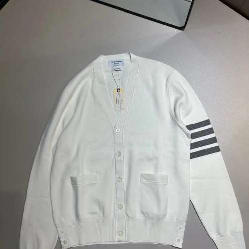 全新THOM BROWNE純棉針織衫