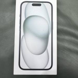 全新未開封未激活 iPhone 15 256GB 黑色 香港行貨 蘋果保養一年 電池100% 自用首選超...