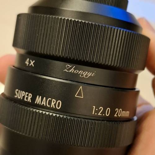 中一光學 20mm f/2.0 超微距鏡頭FE mount For Sony