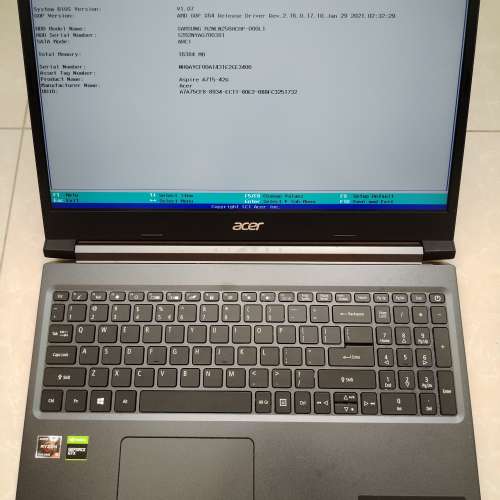 Acer N19C5 15.6&rdquo; LED/AMD Ryzem 5 5500U 2.10GHz/ 16GB DDR4/ 512GB SSD/ 90% Ne...