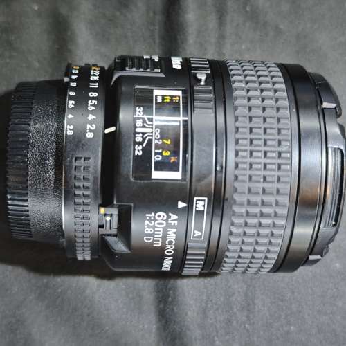 Nikon 60/2.8 micro 尼康 60mm 微距 60 AF D 送filter 冇盒冇單冇證冇罩 98%new 鏡...