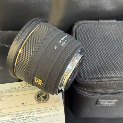 Sigma 50mm f/1.4 EX DG HSM Lens for Canon EF