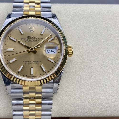 Rolex 勞力士 datejust m126233-0015 金盤 36mm 日誌 VS
