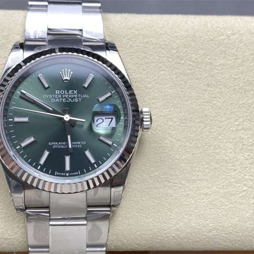 Rolex 勞力士 datejust m126234-0052 綠面 36mm VS