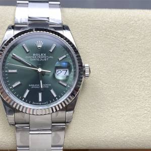 Rolex 勞力士 datejust m126234-0052 綠面 36mm VS