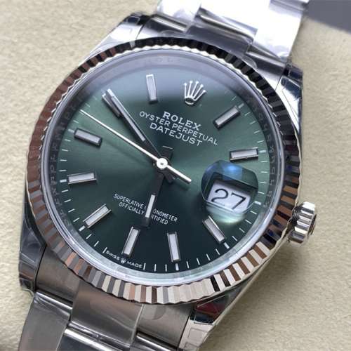 Rolex 勞力士 datejust m126234-0052 綠面 36mm VS