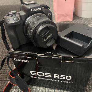 Canon R50 連 RF-S18-45mm 鏡頭