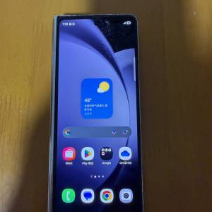 Samsung galaxy fold 5 12+256美版單卡+esim白色