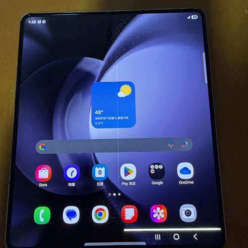 Samsung galaxy fold 5 12+256美版單卡+esim白色