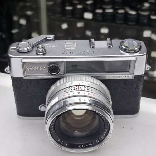 YASHICA LYNX-14 45MM F1.4 全正常