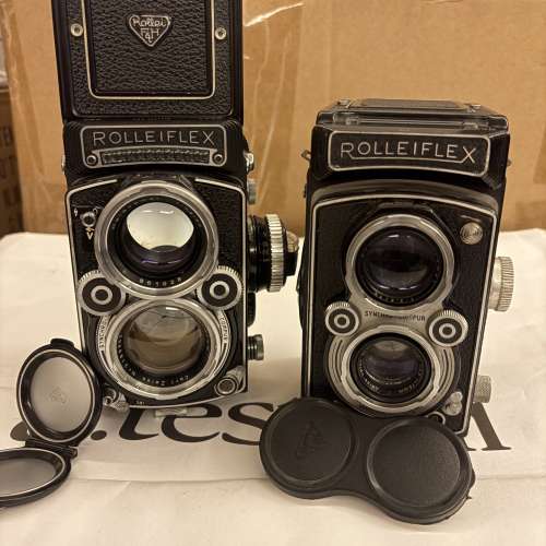 Rolleiflex planner 80 f2.8  and Tessar 75 f3.5