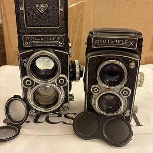 Rolleiflex planner 80 f2.8  and Tessar 75 f3.5