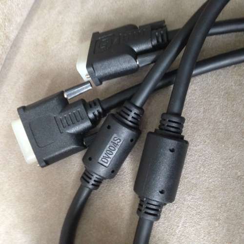🖥 DVI Cable 2m Black NEW 全新 視頻 線 2米 💻