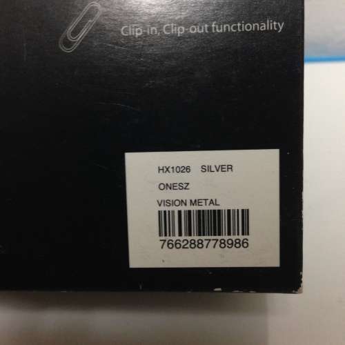 HEX VISION Watch Band for iPod Nano or Regular Watch 20mm NEW 全新錶带 金屬白...