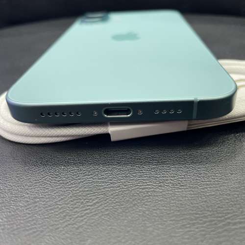 99%New iPhone 16 Plus 128GB 綠色 蘋果保養至2026-3-29 電池效能100% 香港行貨 自...