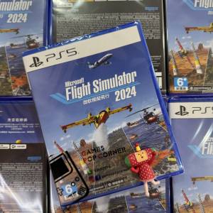 (全新現貨) PS5 game  微軟模擬飛行 2024🛬Microsoft Flight Simulator 2024 (中英...
