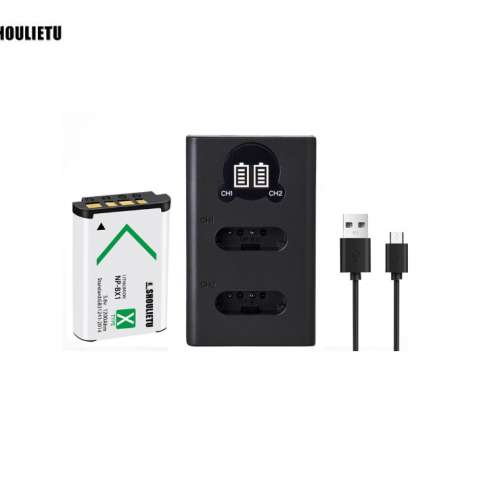 SHOULIETU NP-BX1 Lithium-Ion Battery Pack With USB-C Charger For SONY 代用鋰電...